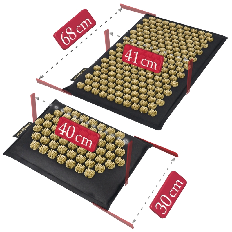 Kokosowa ECO Mata do akupresury - zestaw ZŁOTY 388