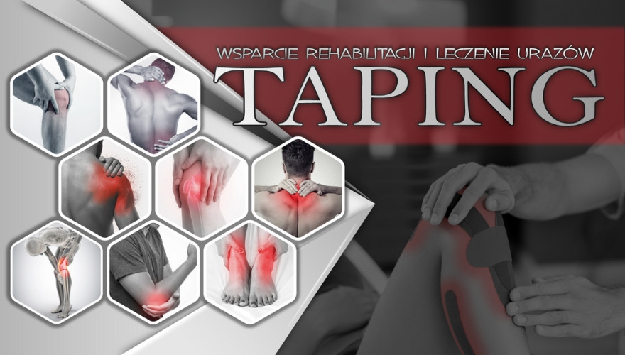 Taśmy do tapingu – jak prawidłowo stosować taping dla wsparcia rehabilitacji i leczenia urazów?