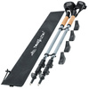 Kije nordic walking kijki składane regulowane do chodzenia teleskopowe – grey K08