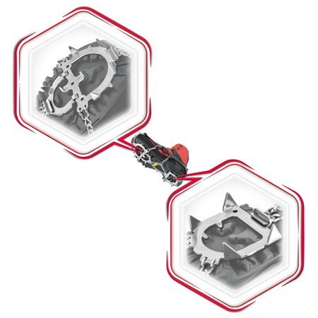 Raczki na buty turystyczne – Premium (41-43) L