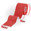 Taśma do tapingu kinezjologiczna tape - red