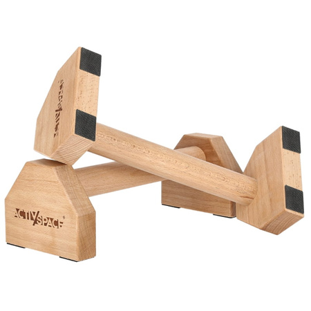 Paraletki drewniane uchwyty do pompek długie 30cm