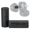 Nakładki na gryf sztangę drążek FAT GRIP 2 szt - black