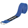 Wytrzymały pasek do yogi 300x3,8cm - blue