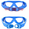 Okulary pływackie dla dzieci na basen ANTI-FOG - blue