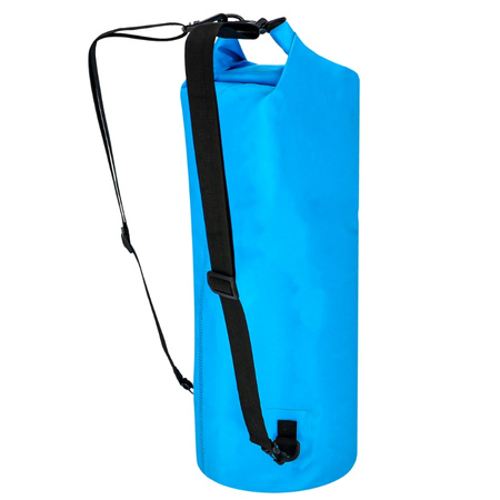 Worek wodoodporny plecak żeglarski wodoszczelny 20l - blue