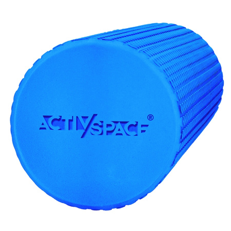 Roller wałek EVA do masażu pleców ciała z wypustkami 45 cm - blue