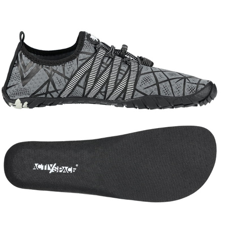 Buty do wody pływania wodne na jeżowce plaże sportowe - grey B03