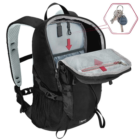 Plecak turystyczny trekkingowy 22l – black P04