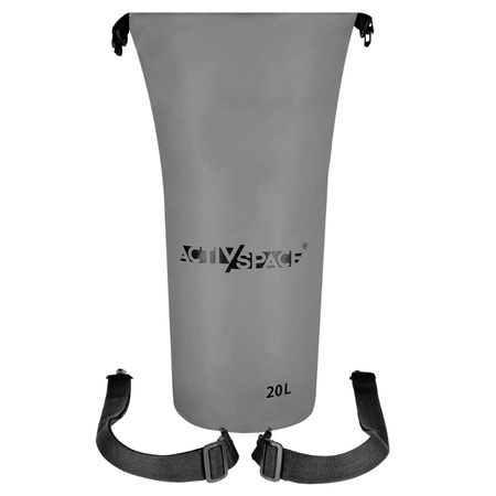 Worek wodoodporny plecak żeglarski wodoszczelny 20l - gray