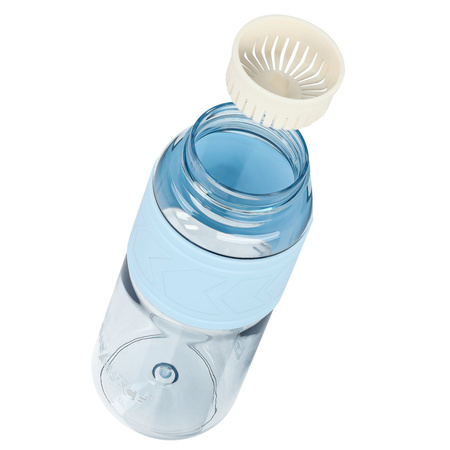 Butelka na wodę tritan 600ml bidon z miarką – blue