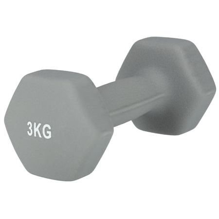 HANTELKI 2x3kg do ćwiczeń - ciężarki neoprenowe