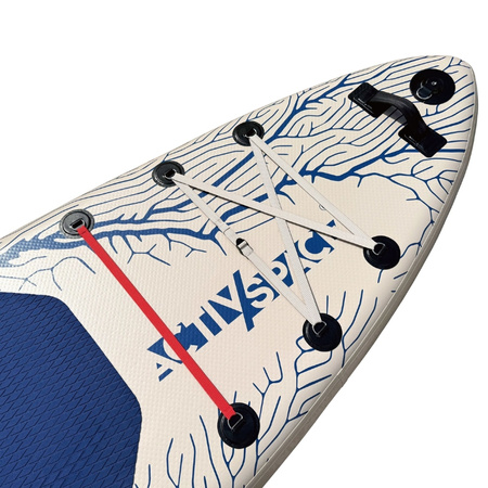 Deska SUP PRO pompowana z wiosłem paddle board 350cm - S09