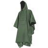 Peleryna przeciwdeszczowa ponczo z kapturem na deszcz wodoodporne – green