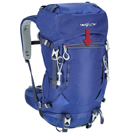 Plecak turystyczny trekkingowy 40l – blue P07