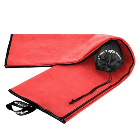 Ręcznik szybkoschnący z mikrofibry 180x90cm duży - red