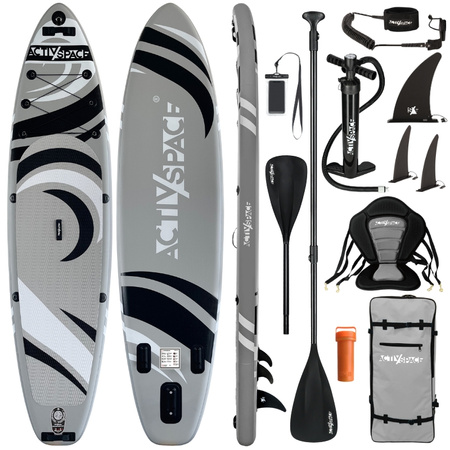 Deska SUP PRO pompowana z wiosłem paddle board 350cm - S05