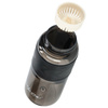 Butelka na wodę tritan 600ml bidon z miarką – black