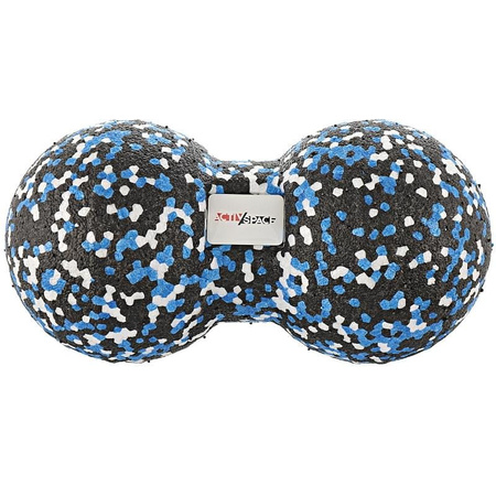 Podwójna piłka do masażu epp 8x16 cm - douball Blue