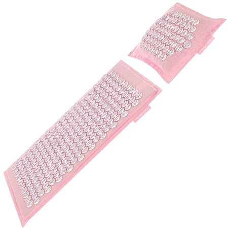 Kokosowa ECO Mata do akupresury - zestaw Pink