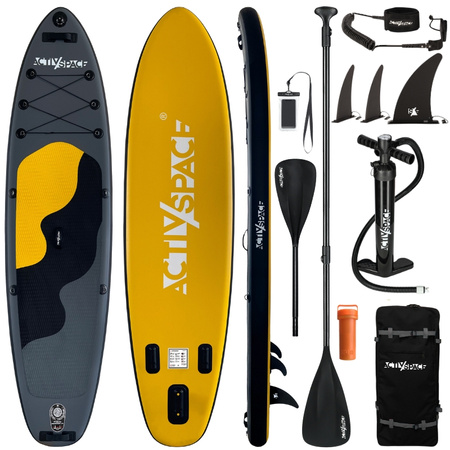 Deska SUP PRO pompowana z wiosłem paddle board 320cm - S01 - OUTLET  DS0061