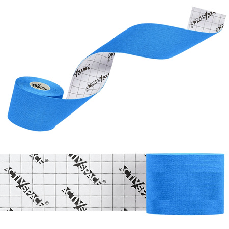 Taśma do tapingu kinezjologiczna tape - blue
