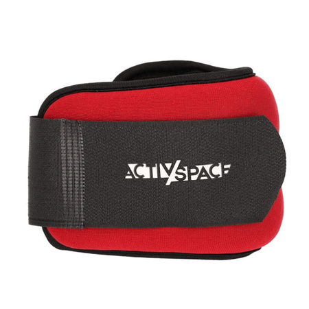 Obciążniki na kostki i nadgarstki ciężarki na ręce 2x0,5 kg - red