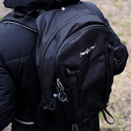 Plecak turystyczny trekkingowy 22l w góry – black P01