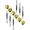 Zestaw 6 rzutek lotki do gry dart sizalowy - profesjonalny - GOLD
