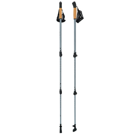 Kije nordic walking kijki składane regulowane do chodzenia teleskopowe – grey K08