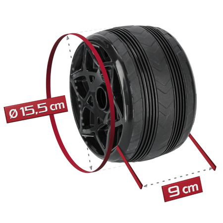 Kółko Roller AB WHEEL do ćwiczeń mięśni brzucha + mata R02