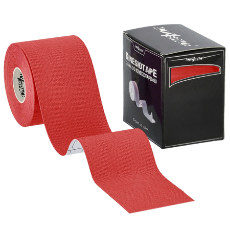 Taśma do tapingu kinezjologiczna tape - red