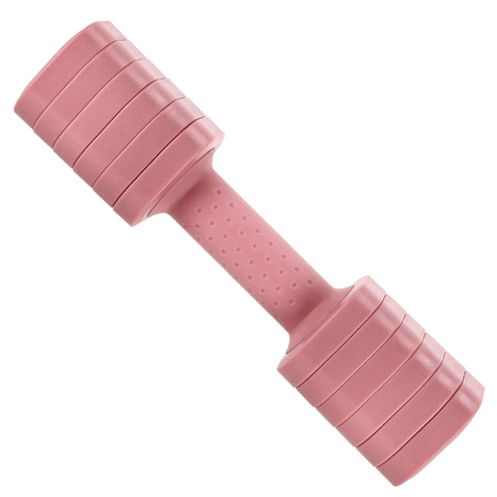 Hantle ciężarki regulowane hantelki do ćwiczeń 4w1 – pink