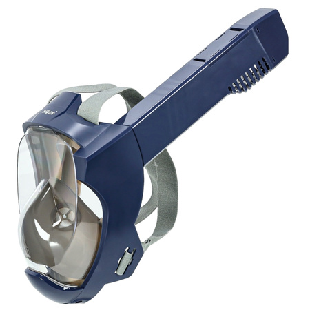 Maska do nurkowania snorkelingu pełnotwarzowa premium - L/XL blue M06