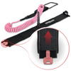 Linka bezpieczeństwa leash do deski SUP smycz 3m - pink