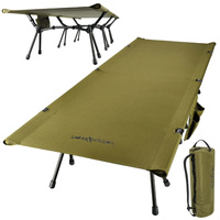 Łóżko polowe turystyczne składane 190x65cm ultralight – premium