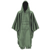 Peleryna przeciwdeszczowa ponczo z kapturem na deszcz wodoodporne – green