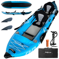 Kajak pompowany turystyczny 385cm - 2 osobowy 200 kg