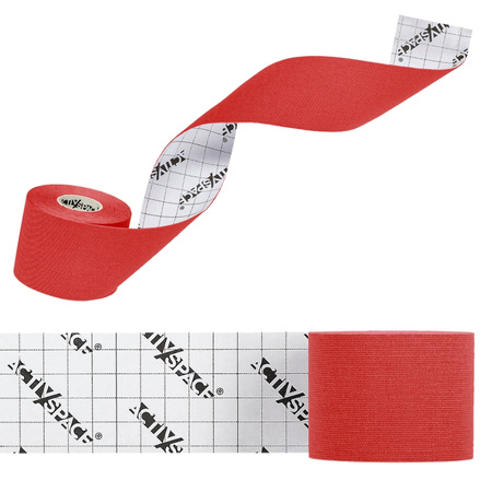 Taśma do tapingu kinezjologiczna tape - red