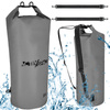 Worek wodoodporny plecak żeglarski wodoszczelny 20l - gray