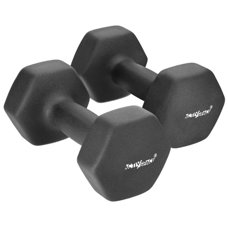 HANTELKI 2x6kg do ćwiczeń - ciężarki neoprenowe