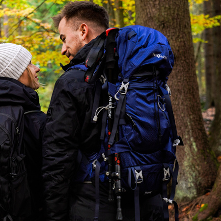 Plecak turystyczny trekkingowy 40l – blue P07