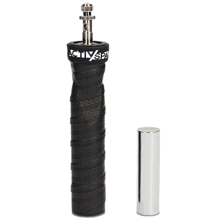 Skakanka bokserska regulowana z łożyskami i obciążeniem - czarna S01