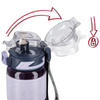 Butelka na wodę tritan 600ml bidon z miarką – purple