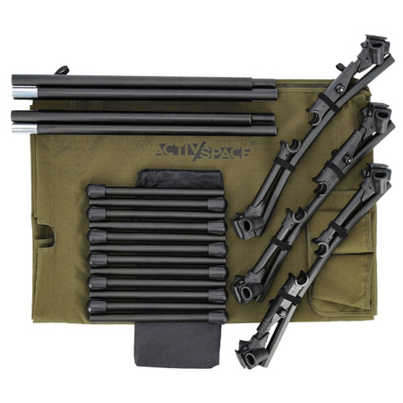 Łóżko polowe turystyczne składane 190x65cm ultralight – premium