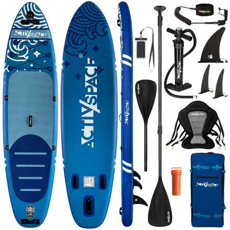 Deska SUP PRO pompowana z wiosłem paddle board 320cm - S02