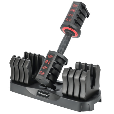 Hantel regulowany do ćwiczeń 10kg – premium