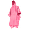 Peleryna przeciwdeszczowa ponczo z kapturem na deszcz wodoodporne – pink