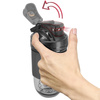 Butelka sportowa tritan shaker do odżywek 700 ml - black