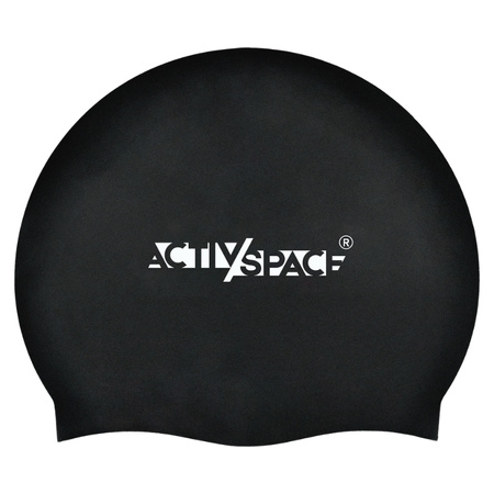 Czepek pływacki kąpielowy na basen PRO - black